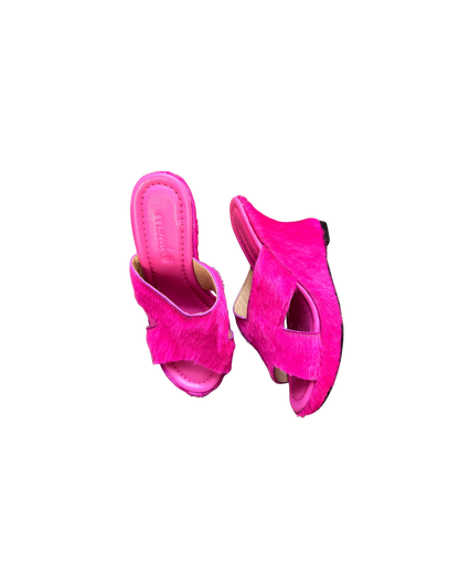 Bella Pink Wedge