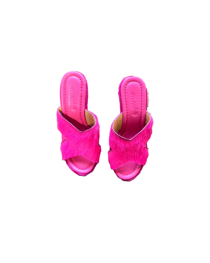 Bella Pink Wedge